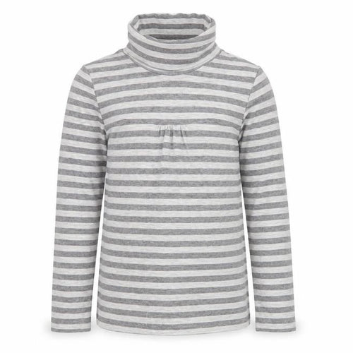 NEXT Girls Grey Striped  Pullover Jumper Size 8 Years