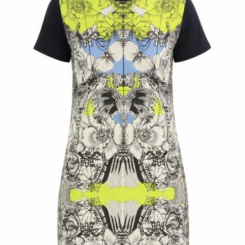 Miss Selfridge Womens Black   T-Shirt Dress  Size 8