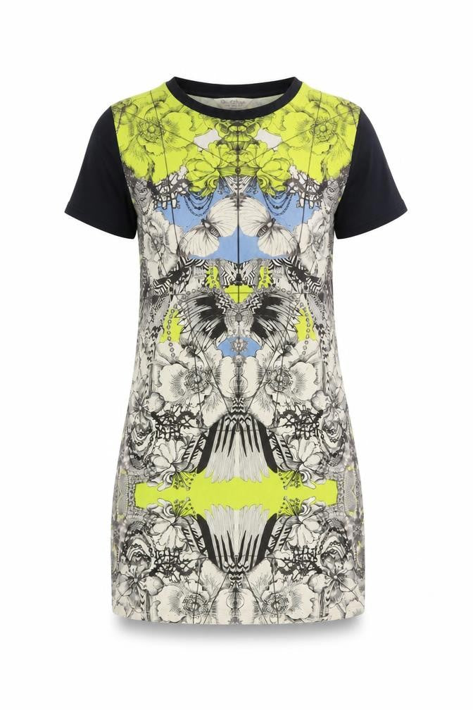 Miss Selfridge Womens Black   T-Shirt Dress  Size 8