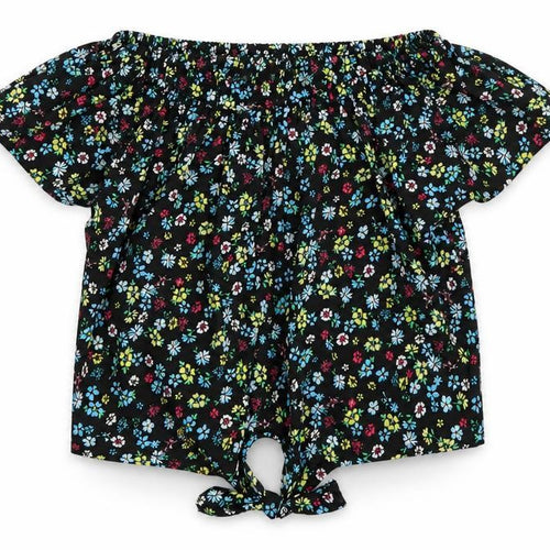 Newlook Girls Multicoloured Floral  Basic Blouse Size 11 Years