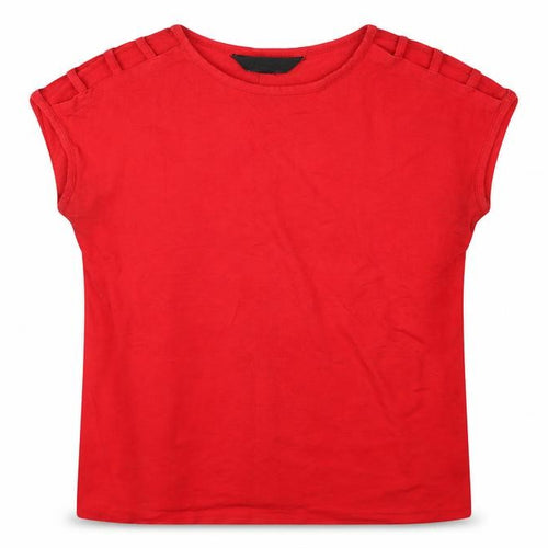 Lipsy Womens Red   Basic T-Shirt Size 10