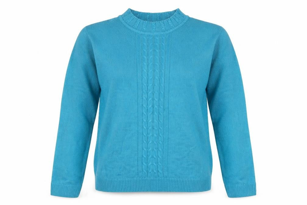 Isle Womens Green   Pullover Jumper Size M