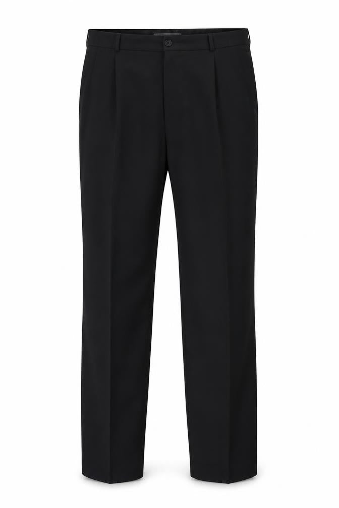 Preworn Mens Black   Trousers  Size 41 in L34 in - `