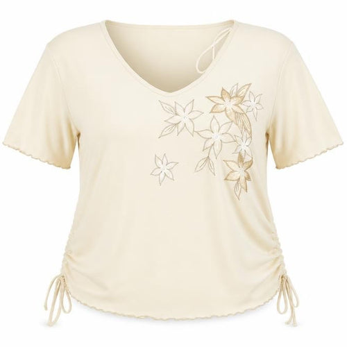 Sonic Womens Beige   Basic T-Shirt Size 16