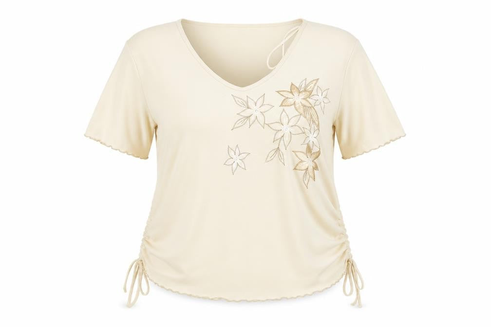 Sonic Womens Beige   Basic T-Shirt Size 16