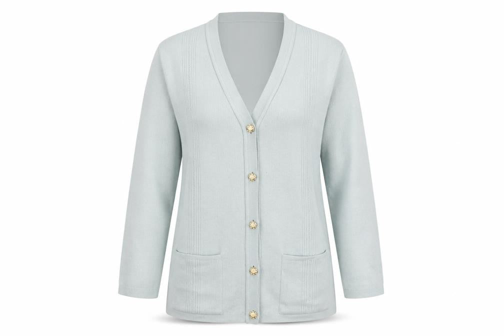 The Pearl Collection Womens Green   Cardigan Jumper Size 14