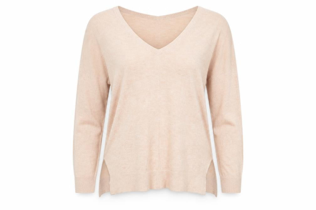 George Womens Pink  Knit Pullover Jumper Size 14
