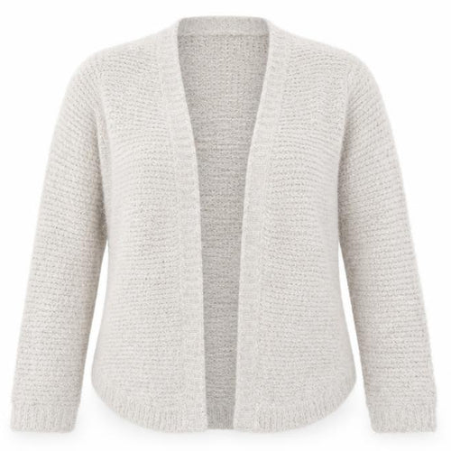 Bonmarché Womens Grey   Cardigan Jumper Size M