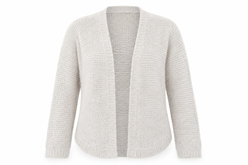 Bonmarché Womens Grey   Cardigan Jumper Size M