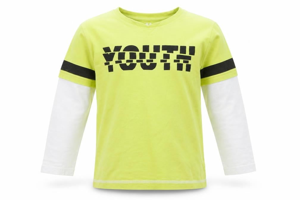 Very Boys Yellow Solid   Pyjama Top Size 7 Years  - Youth