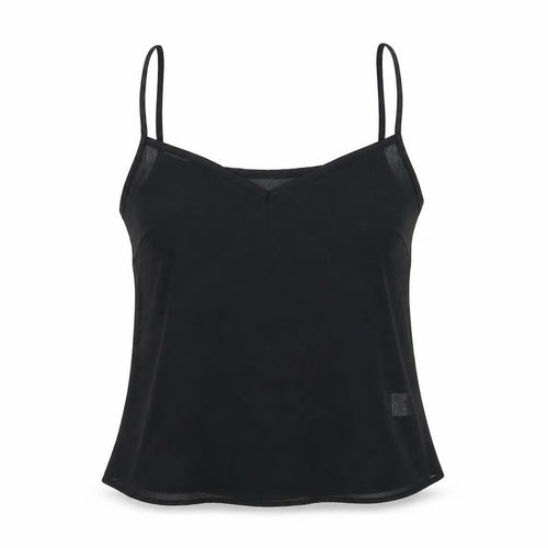 Preworn Womens Black   Basic Tank Size 14