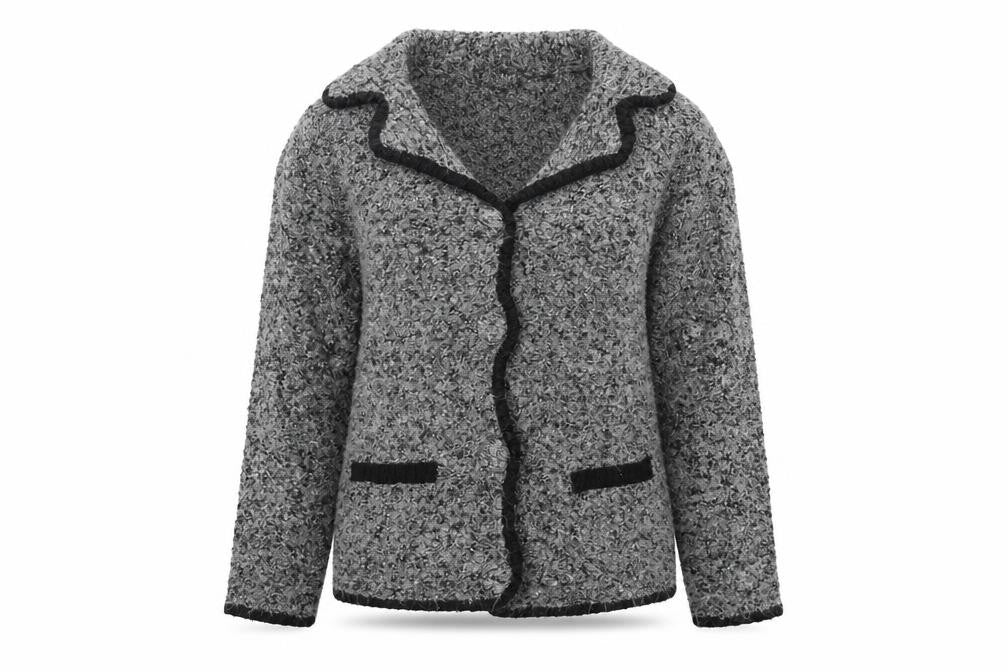 CASAMIA Womens Grey   Cardigan Jumper Size M