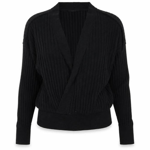 Miss Selfridge Womens Black  Knit Pullover Jumper Size 6