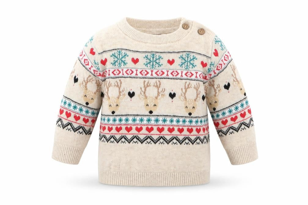 Very Girls Brown  Knit Pullover Jumper Size 0-3 Months  - Winter