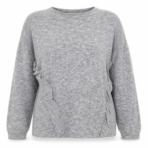 Papaya Womens Grey   Henley Sweatshirt Size 10