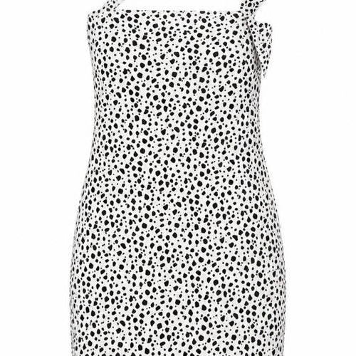 Missguided Womens White Animal Print  Bodycon  Size 8