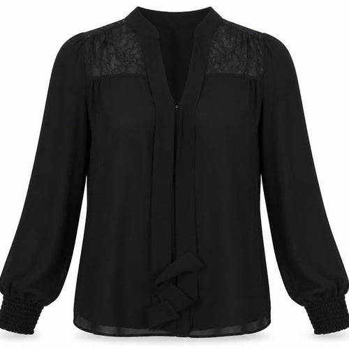 Dorothy Perkins Womens Black   Basic Blouse Size 8