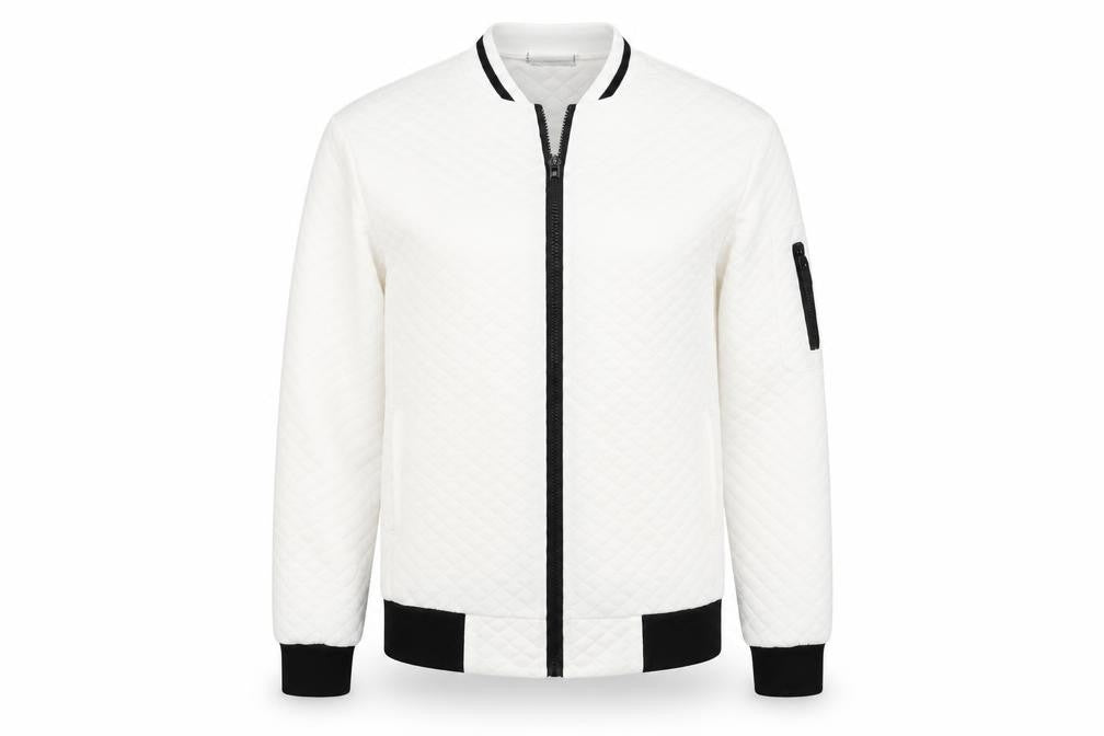 Preworn Womens Ivory Check  Jacket  Size L