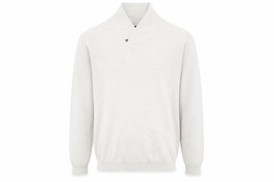 Front view of Topman men’s beige jumper, size L