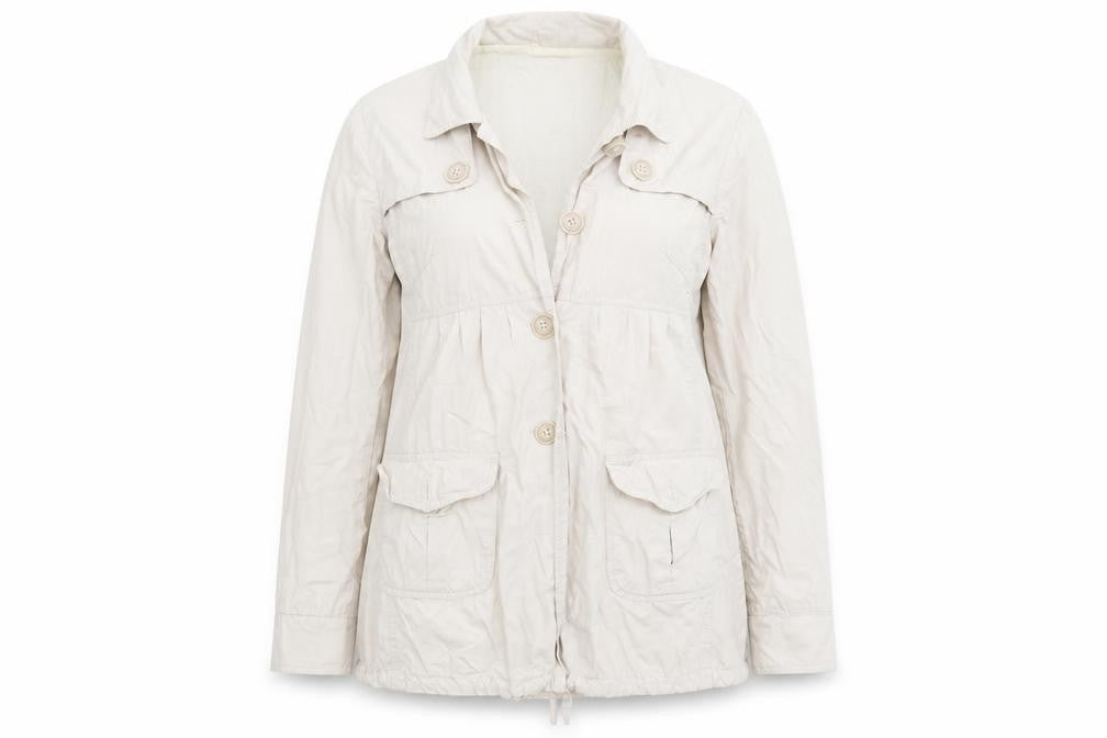 Newlook Womens White   Jacket Coat Size 10