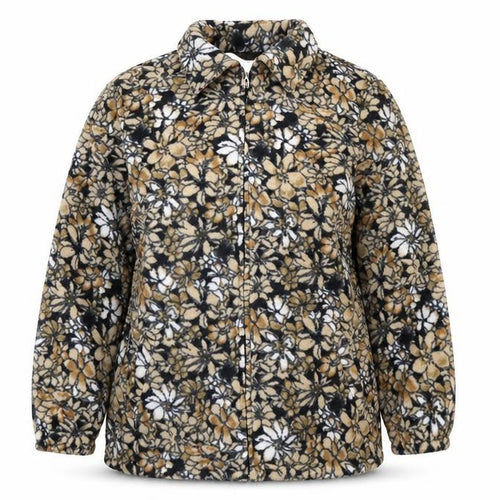 Classics Womens Beige Floral  Jacket  Size 16