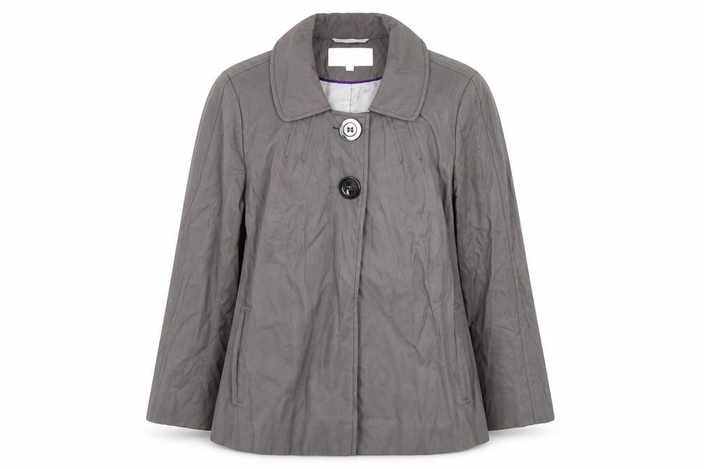 Ronit Zilkha Womens Grey   Jacket  Size 10