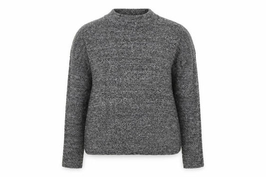 Front view of Divided women’s grey knit jumper, size S
