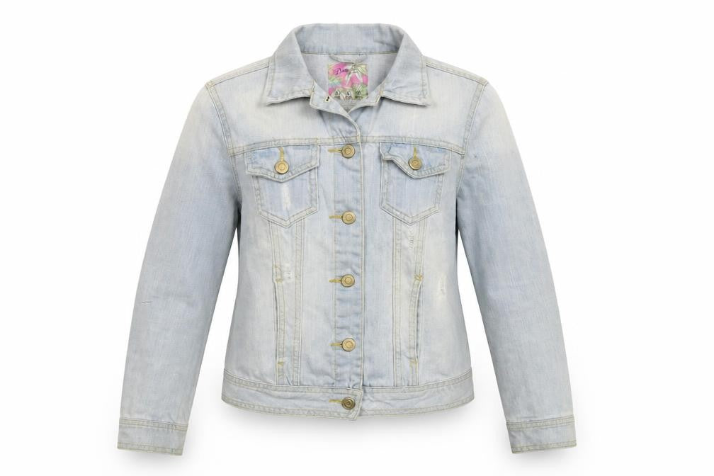 Denim Co Womens Blue  Denim Jacket  Size 8