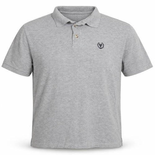 Freeport Mens Grey    Polo Size L