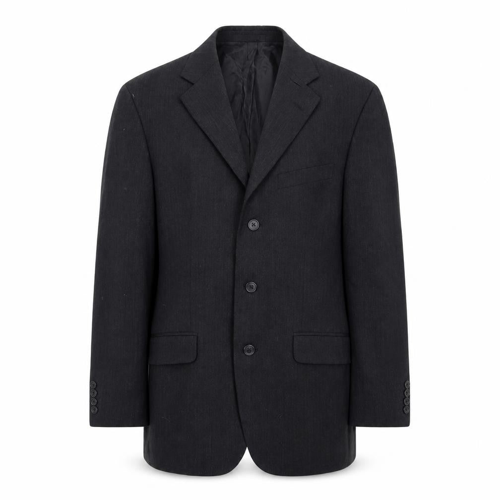 Patrick Bernard Mens Black   Jacket Suit Jacket Size 38