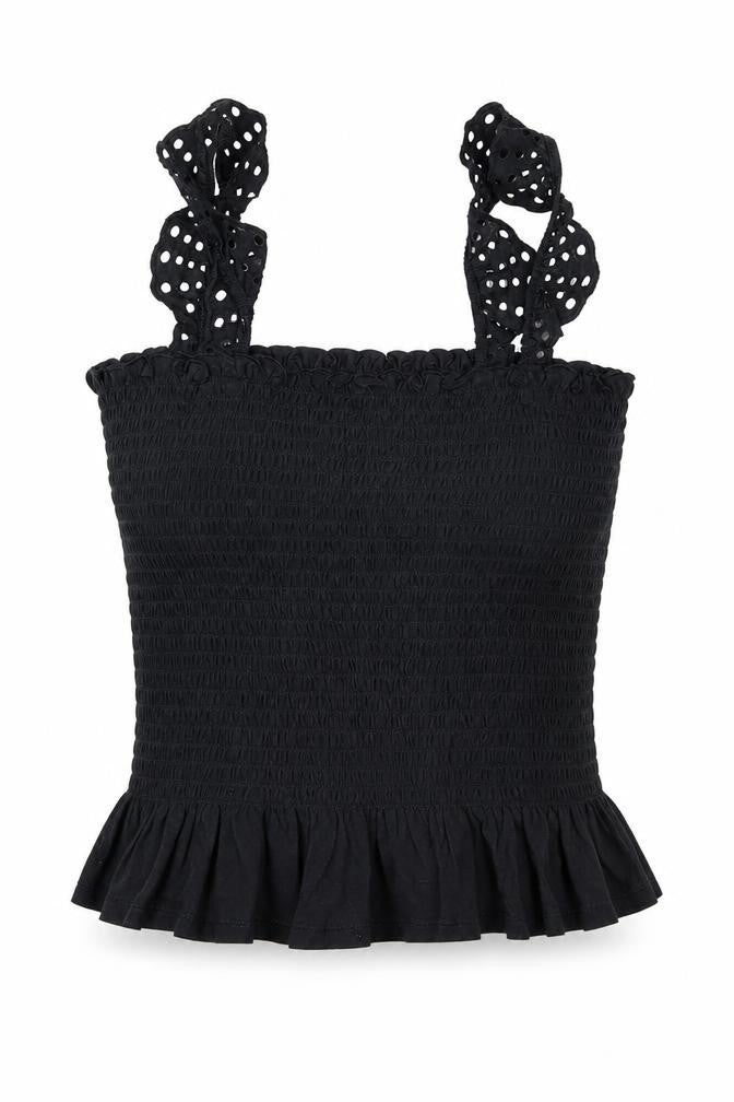 New Look Womens Black   Camisole Blouse Size L