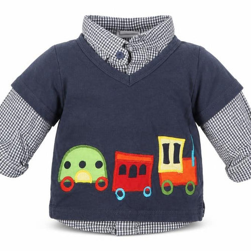 H&M Boys Blue   Pullover Jumper Size 3-6 Months
