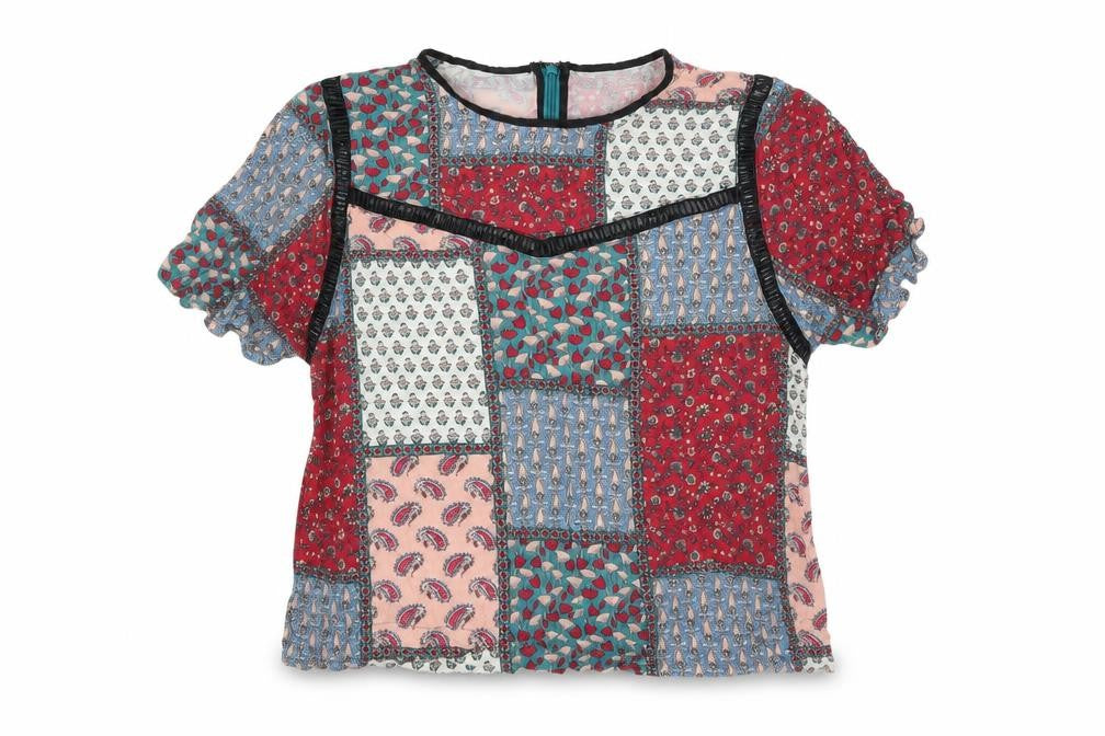 Topshop Womens Blue   Basic T-Shirt Size 10