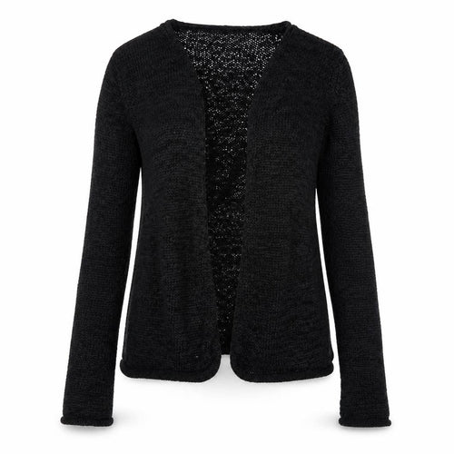 Off Shoot Womens Black   Cardigan Jumper Size S
