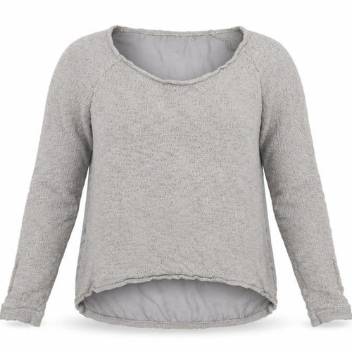 Cubus Womens Grey  Knit Pullover Jumper Size M  - satin back
