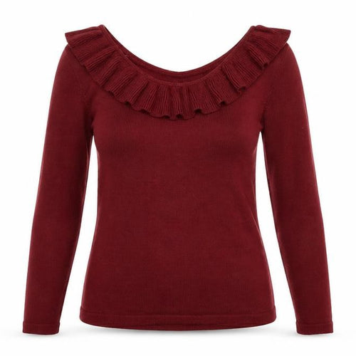 Boohoo Womens Red   Cardigan Jumper Size 10