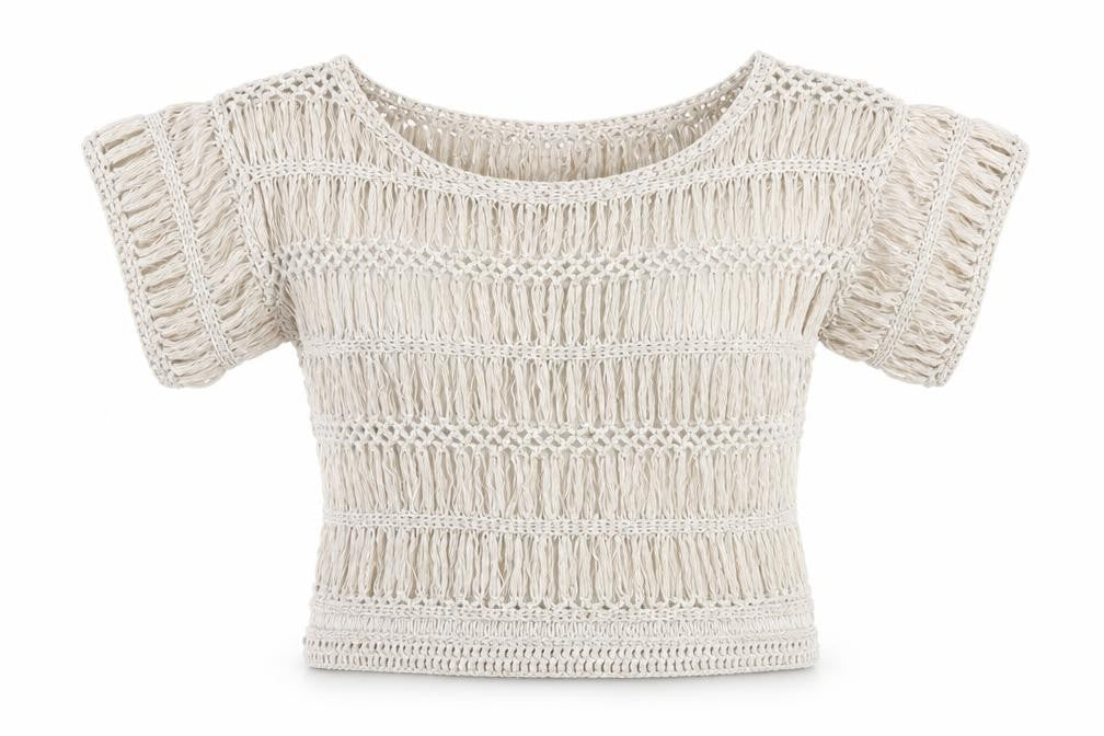 Miss Selfridge Womens Beige   Basic T-Shirt Size 6