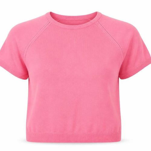 brettles Womens Pink   Basic T-Shirt Size 14