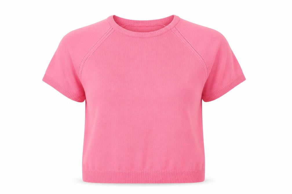 brettles Womens Pink   Basic T-Shirt Size 14