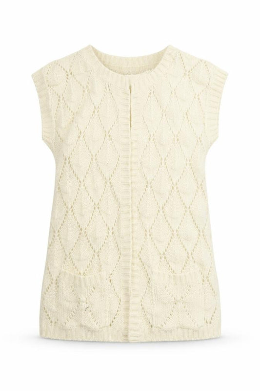 YD Girls Ivory   Cardigan Jumper Size 11-12 Years
