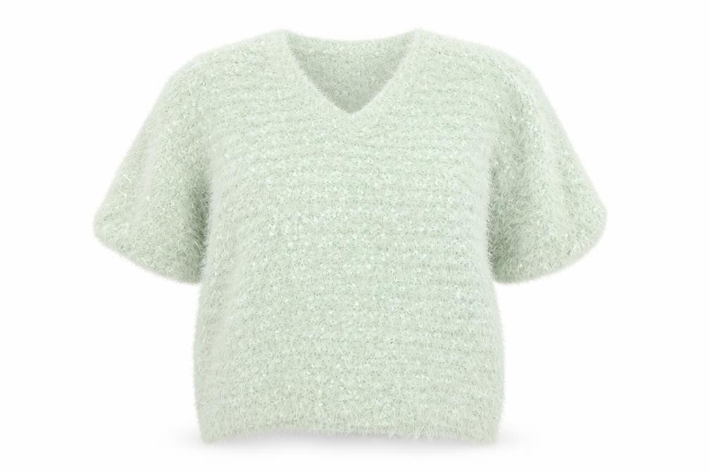 F&F Womens Green   Pullover Jumper Size 16