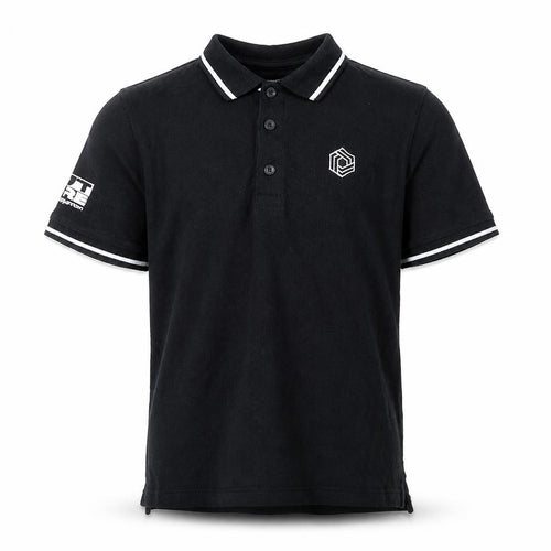 F&F Boys Black   Basic Polo Size 8-9 Years