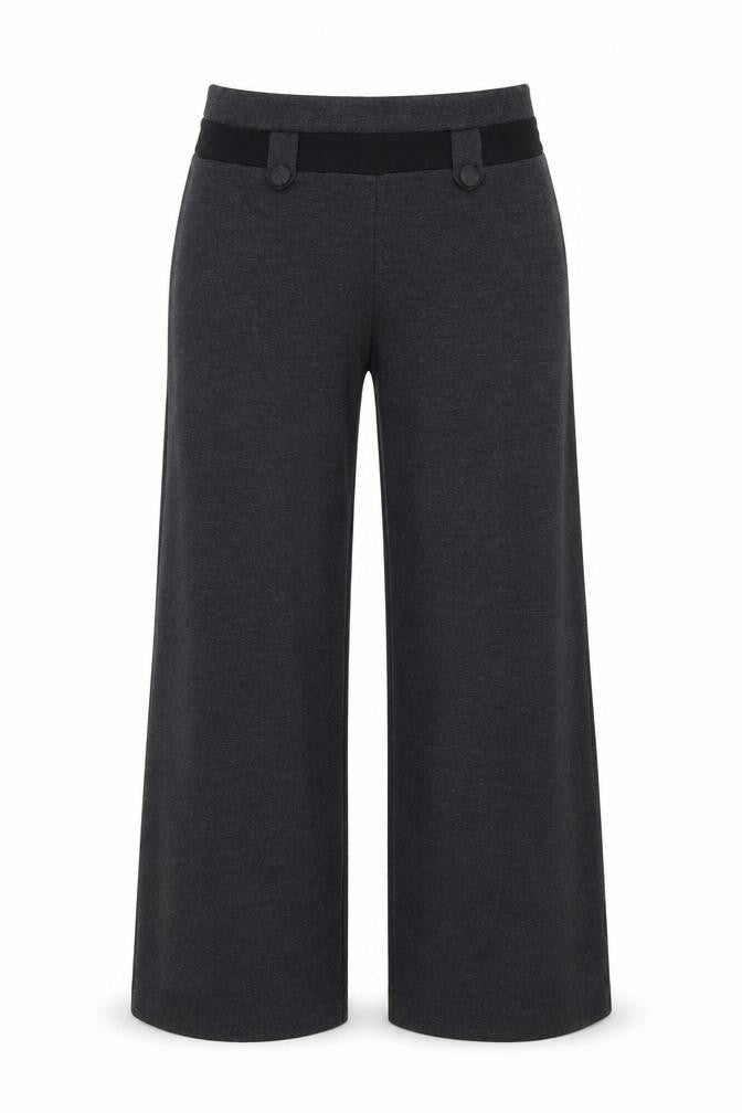 per una  Womens Grey   Trousers  Size 10 L25 in