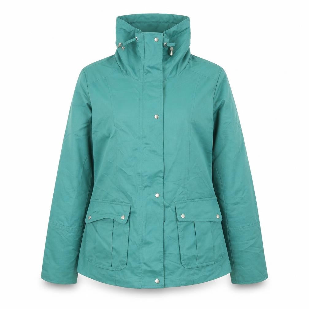 Lakeland Womens Green   Rain Coat Coat Size 12