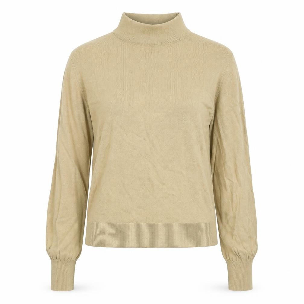 Topshop Womens Beige   Basic T-Shirt Size 12