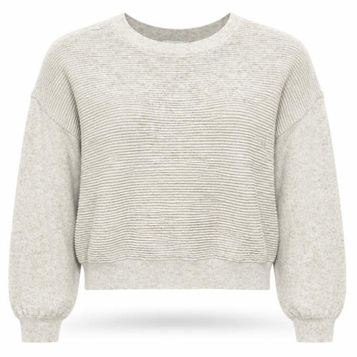 Jaqueline deYong Womens Beige   Pullover Jumper Size XL  - Crop jumper
