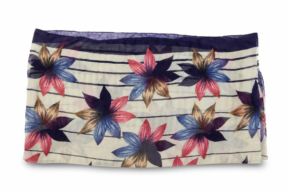 Preworn Womens Multicoloured Floral   Shawl/Wrap
