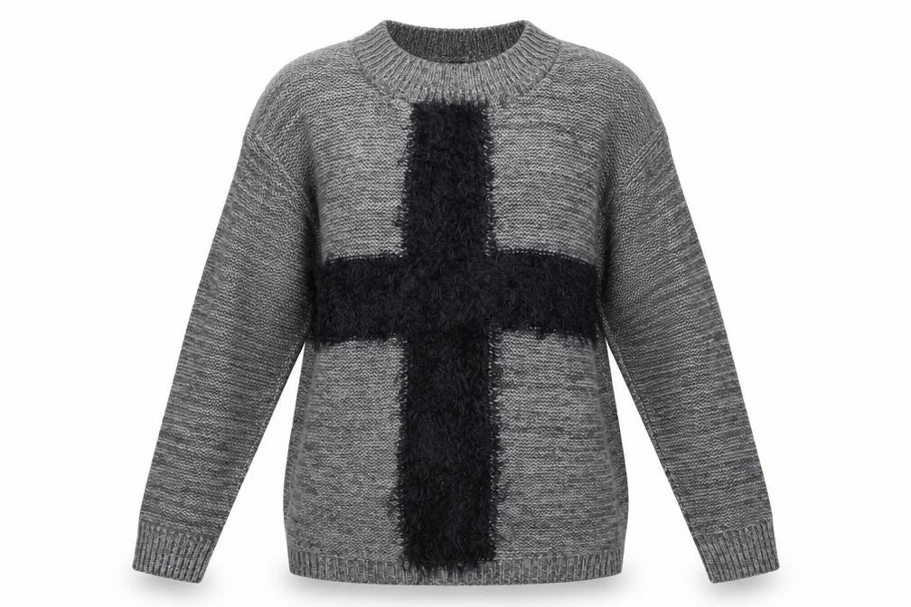 Miss Selfridge Womens Grey   Pullover Jumper Size 10
