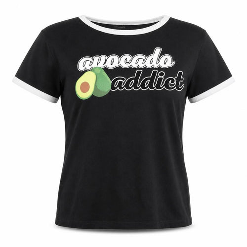 FB Sister Womens Black   Basic T-Shirt Size 6