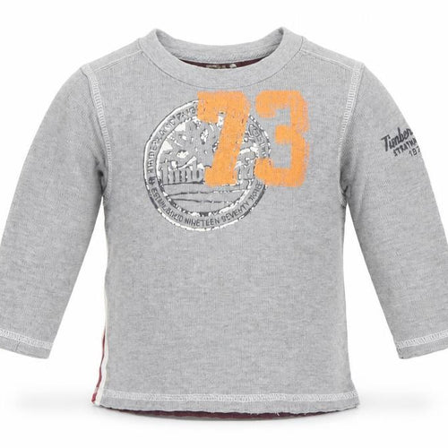 Timberland Boys Grey  Knit Pullover Jumper Size 2 Years